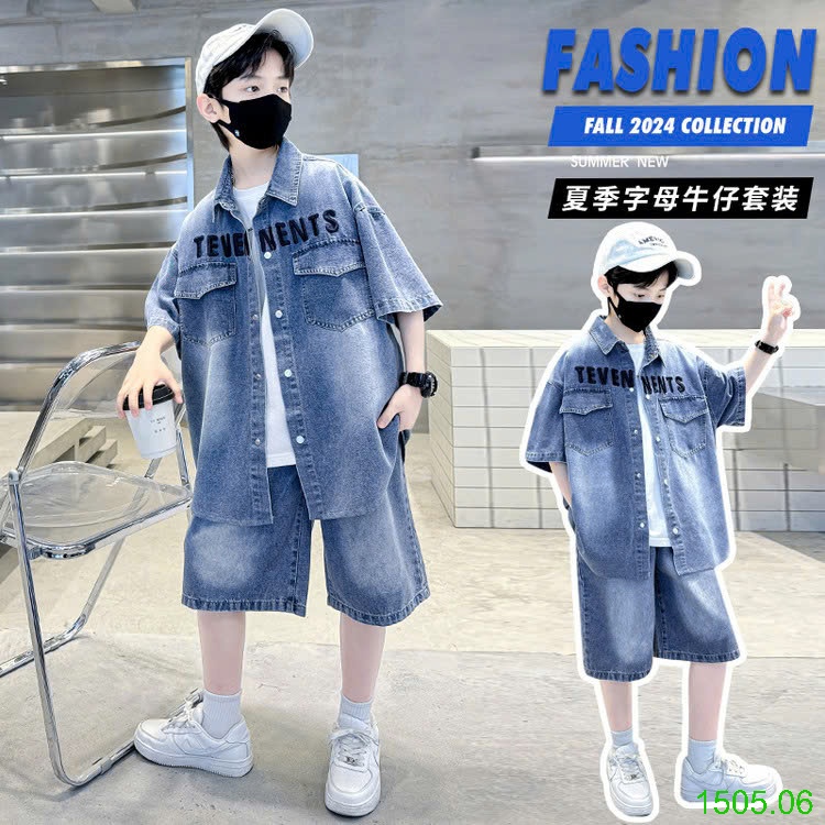 25HA1505.06 - BỘ DEMIN SIZE ĐẠI BÉ TRAI