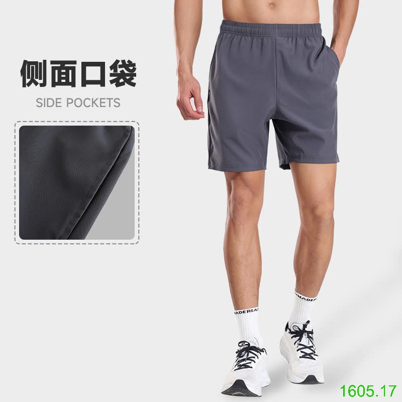 25HA1605.17 - QUẦN SHORT LỤA BĂNG THỂ THAO NAM