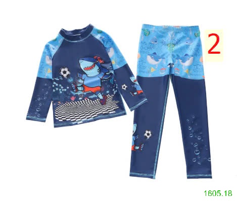 25HA1605.18 - BỘ BƠI DÀI CHỐNG NẮNG BÉ TRAI