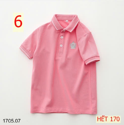25HA1705.07 - ÁO POLO SIZE ĐẠI CHO BÉ