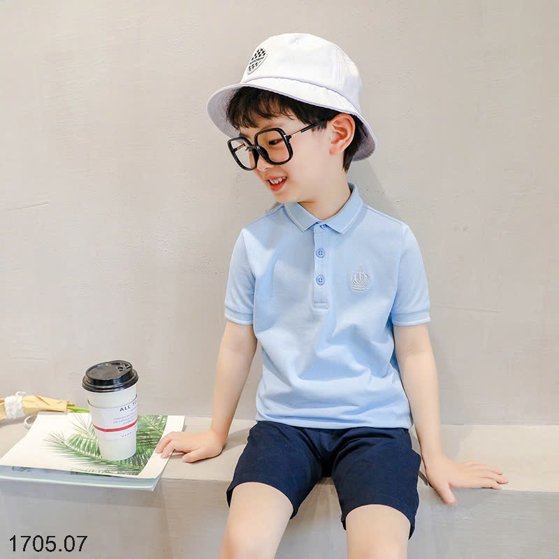 25HA1705.07 - ÁO POLO SIZE ĐẠI CHO BÉ