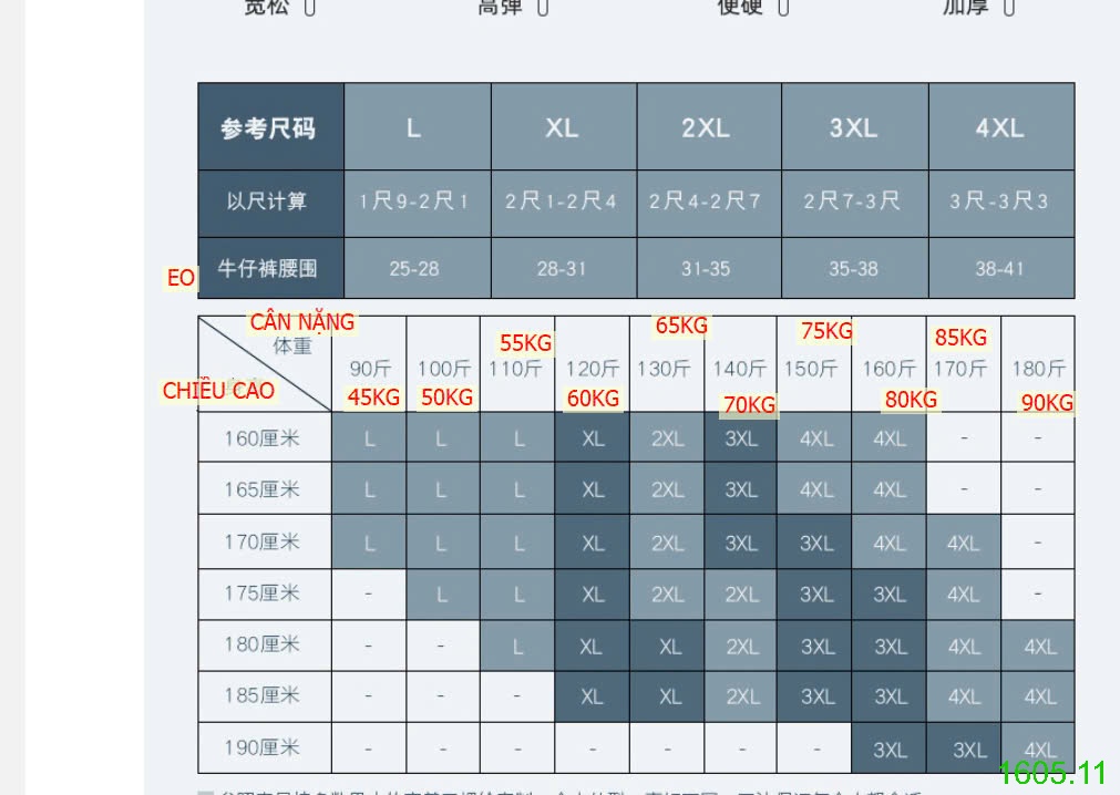 25HA1605.11 - SET 5 SỊP NAM