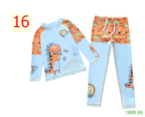 25HA1605.18 - BỘ BƠI DÀI CHỐNG NẮNG BÉ TRAI