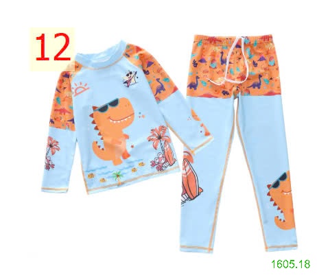25HA1605.18 - BỘ BƠI DÀI CHỐNG NẮNG BÉ TRAI