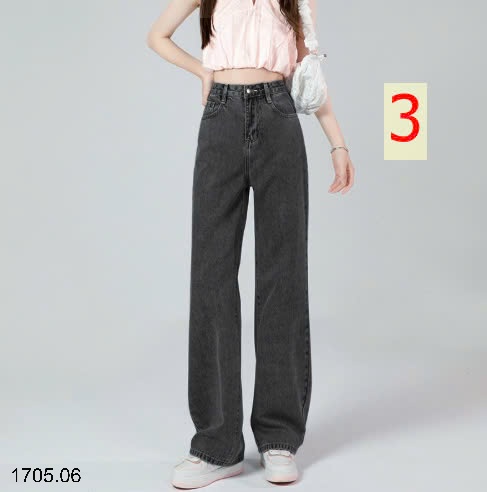 25HA1705.06 - QUẦN JEAN ỐNG XUÔNG CHO NỮ