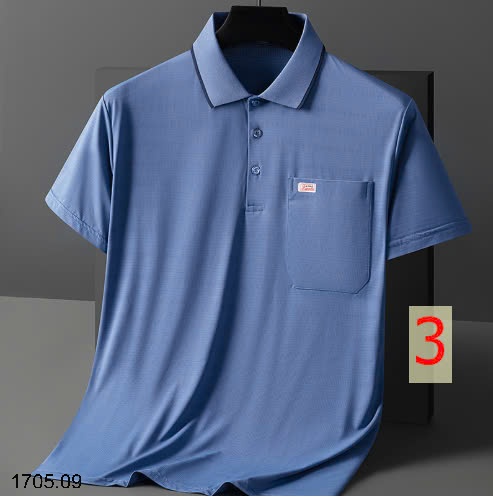 25HA1705.09 - POLO LỤA BĂNG NAM