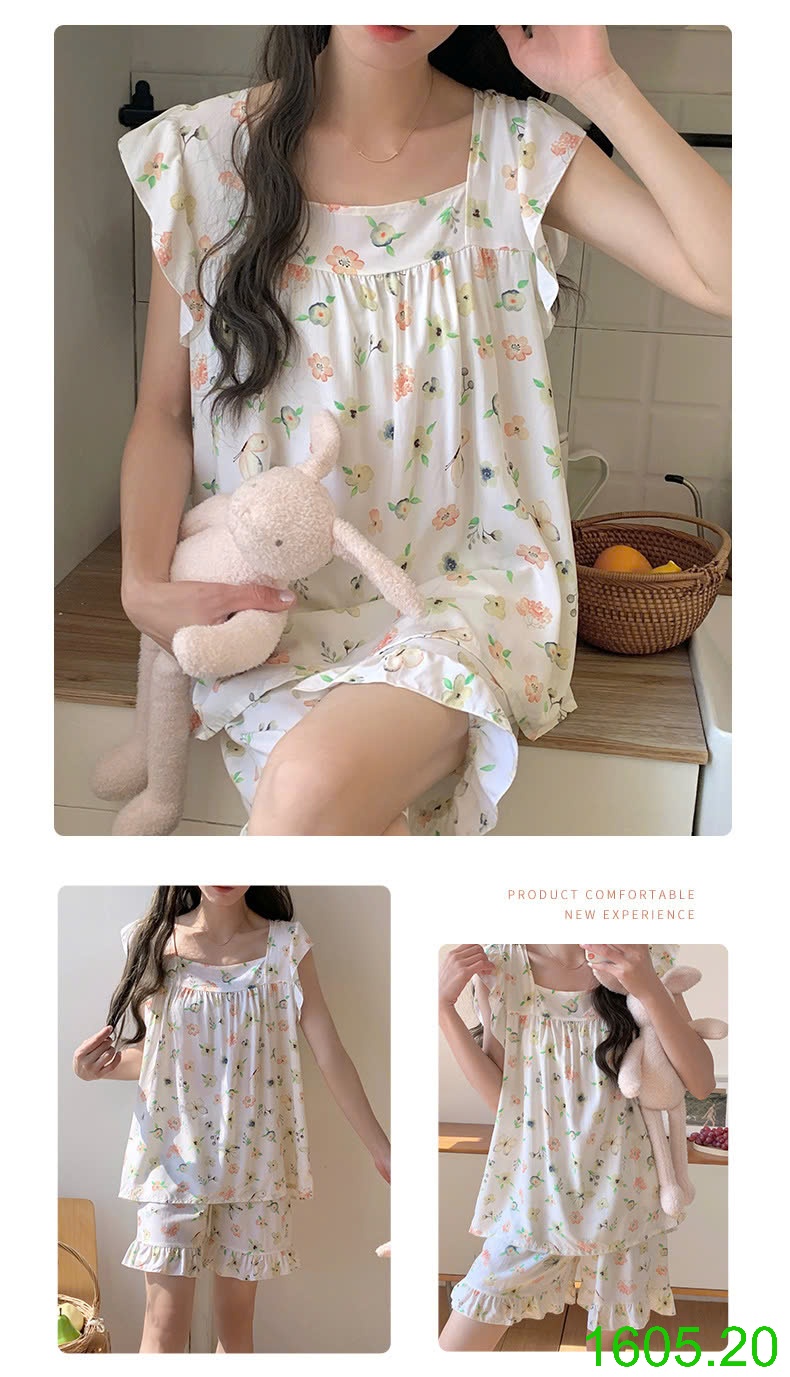 25HA1605.20 - BỘ LANH CỔ CHỮ U TAY BÈO NỮ