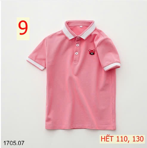 25HA1705.07 - ÁO POLO SIZE ĐẠI CHO BÉ
