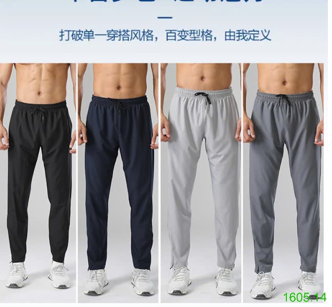 25HA1605.14 - QUẦN DÀI THỂ THAO LỤA BĂNG CHO NAM