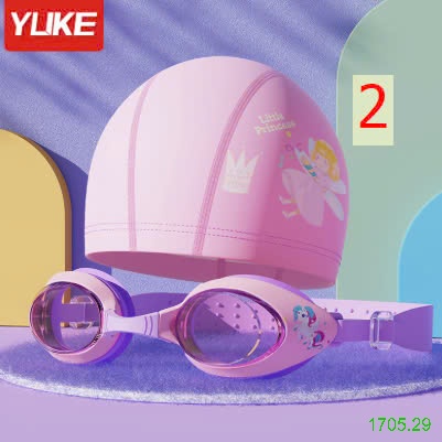 25HA1705.29 - SET MŨ KÈM KÍNH BƠI YUKE CHO BÉ