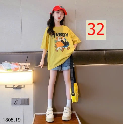 25HA1805.19 - ÁO PHÔNG SIZE ĐẠI BÉ GÁI