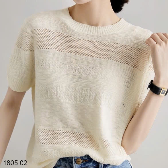 25HA1805.02 - ÁO DỆT KIM NỮ