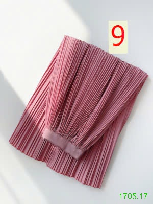25HA1705.17 - CHÂN VÁY XẾP LY MIDI
