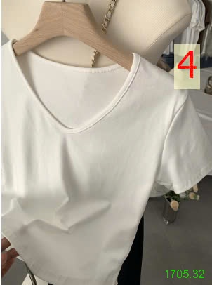 25HA1705.32 - ÁO ĐUÔI TÔM CỔ V NỮ