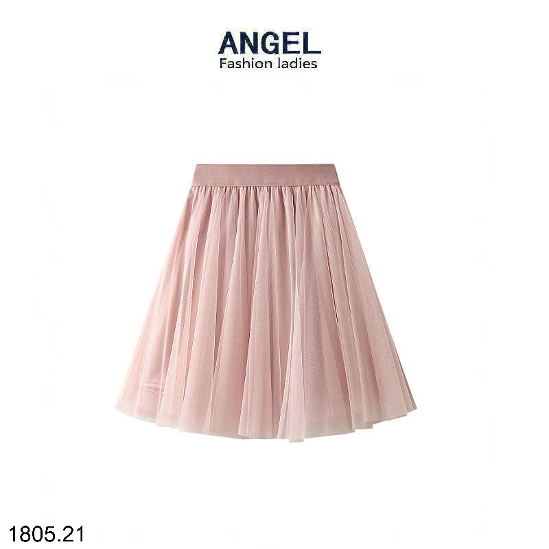 25HA1805.21 - CHÂN VÁY XẾP LY DÁNG NGẮN NHÀ ANGEL