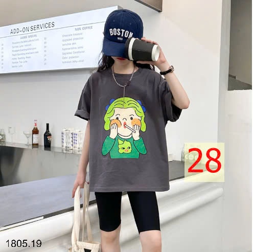 25HA1805.19 - ÁO PHÔNG SIZE ĐẠI BÉ GÁI