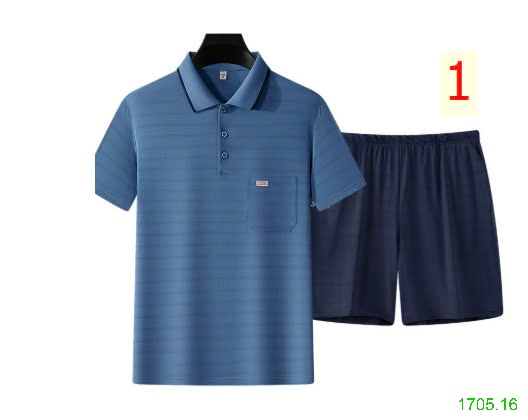25HA1705.16 - BỘ LỤA BĂNG NAM POLO NAM