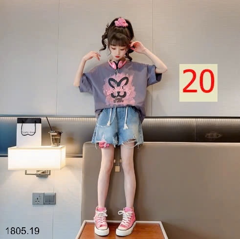 25HA1805.19 - ÁO PHÔNG SIZE ĐẠI BÉ GÁI