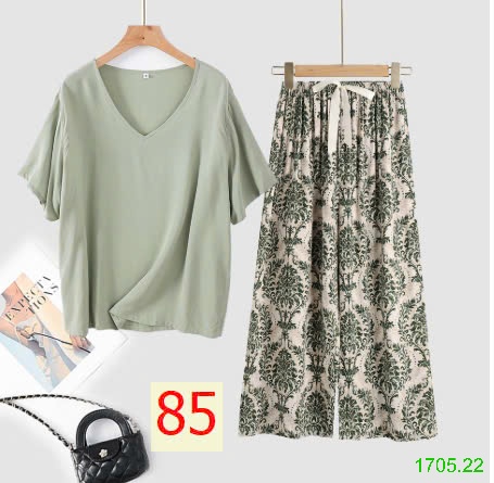 25HA1705.22 - BỘ MẶC NHÀ QUẦN DÀI NỮ