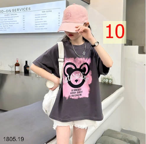 25HA1805.19 - ÁO PHÔNG SIZE ĐẠI BÉ GÁI