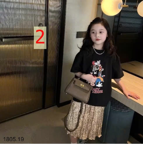25HA1805.19 - ÁO PHÔNG SIZE ĐẠI BÉ GÁI