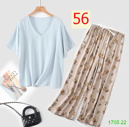 25HA1705.22 - BỘ MẶC NHÀ QUẦN DÀI NỮ