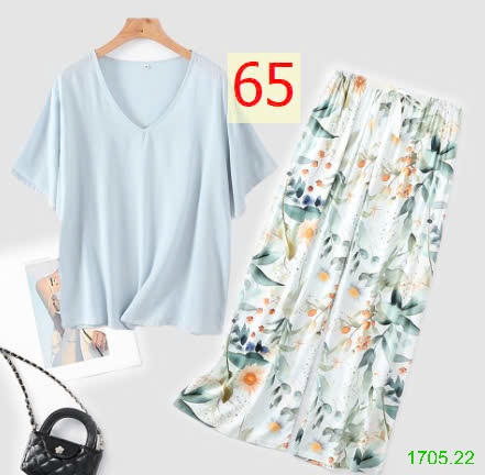 25HA1705.22 - BỘ MẶC NHÀ QUẦN DÀI NỮ