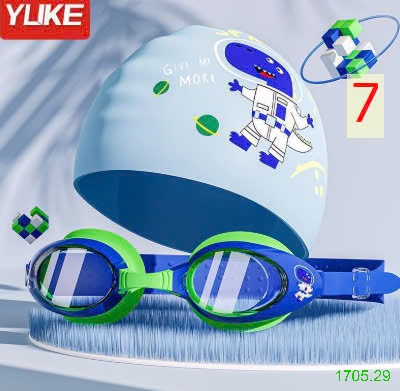 25HA1705.29 - SET MŨ KÈM KÍNH BƠI YUKE CHO BÉ