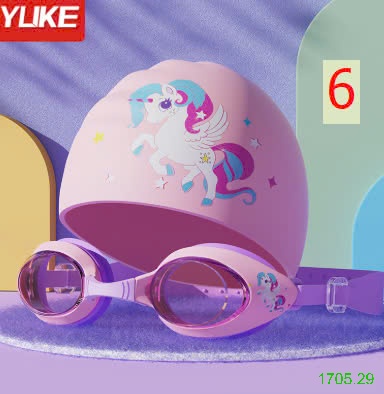 25HA1705.29 - SET MŨ KÈM KÍNH BƠI YUKE CHO BÉ