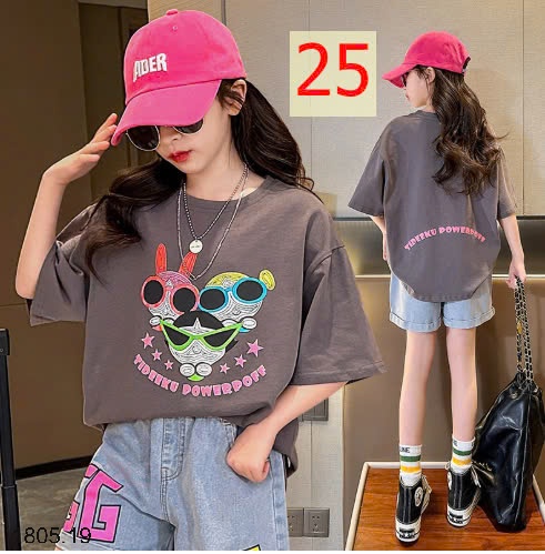 25HA1805.19 - ÁO PHÔNG SIZE ĐẠI BÉ GÁI