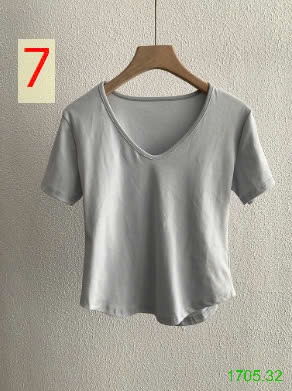 25HA1705.32 - ÁO ĐUÔI TÔM CỔ V NỮ