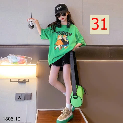 25HA1805.19 - ÁO PHÔNG SIZE ĐẠI BÉ GÁI