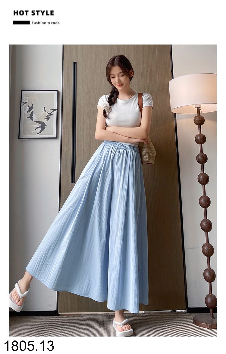 25HA1805.13 - QUẦN NỮ YAMAMOTO ỐNG RỘNG