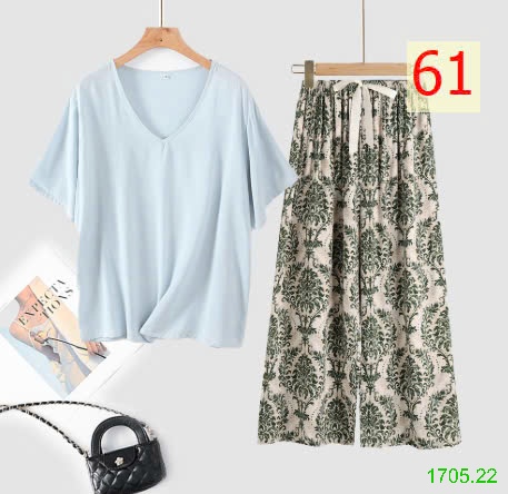 25HA1705.22 - BỘ MẶC NHÀ QUẦN DÀI NỮ