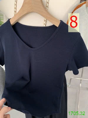 25HA1705.32 - ÁO ĐUÔI TÔM CỔ V NỮ