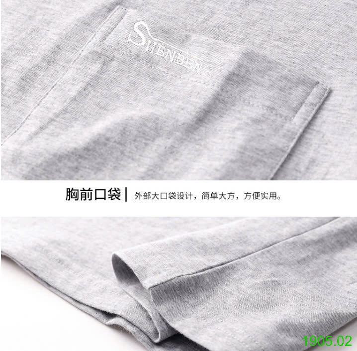 25HA1905.02 - ÁO THUN COTTON SHENBEN TRUNG NIÊN