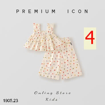 25HA1905.23 - SET BỘ XINH YÊU BÉ GÁI PREMIUM