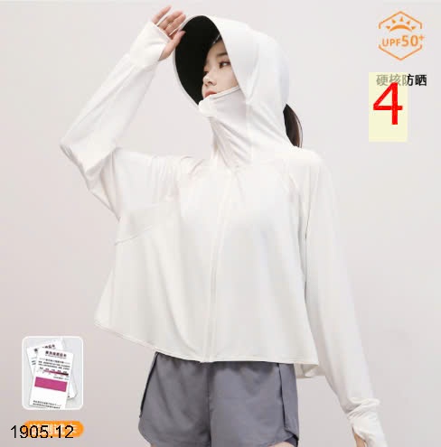 25HA1905.12 - ÁO NẮNG CÁNH RƠI DÁNG NGẮN LỤA BĂNG