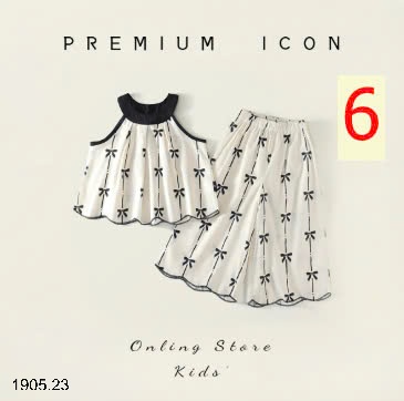 25HA1905.23 - SET BỘ XINH YÊU BÉ GÁI PREMIUM