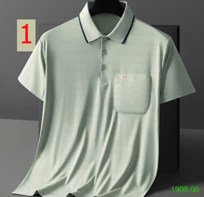 25HA1905.08 - ÁO POLO LỤA BĂNG NAM