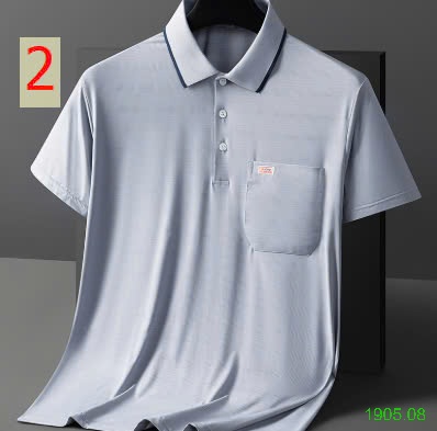 25HA1905.08 - ÁO POLO LỤA BĂNG NAM