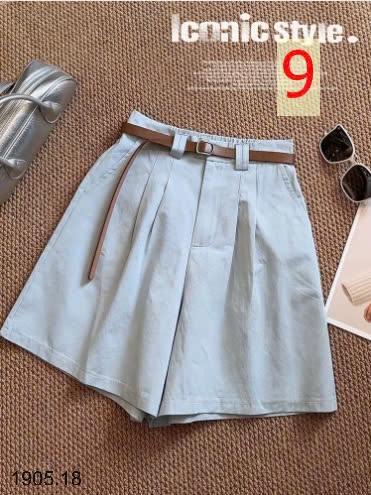 25HA1905.18 - QUẦN SHORT ANNA KÈM THẮT LƯNG