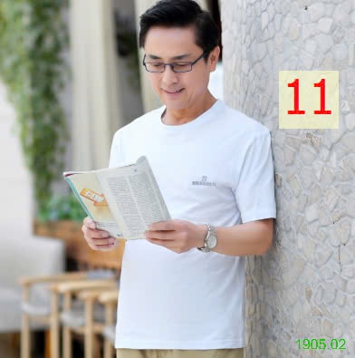 25HA1905.02 - ÁO THUN COTTON SHENBEN TRUNG NIÊN