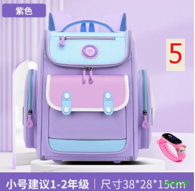 25HA1805.28 - BA LÔ CHỐNG GÙ KÈM ĐỒNG HỒ CHO BÉ YÊU