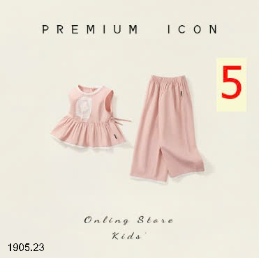 25HA1905.23 - SET BỘ XINH YÊU BÉ GÁI PREMIUM
