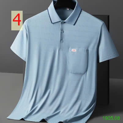 25HA1905.08 - ÁO POLO LỤA BĂNG NAM