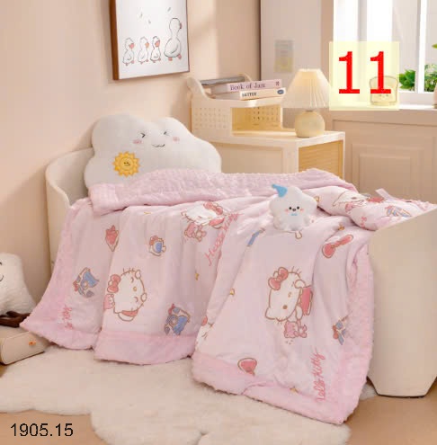 25HA1905.15 - CHĂN HOẠT HÌNH SANRIO CHO BÉ