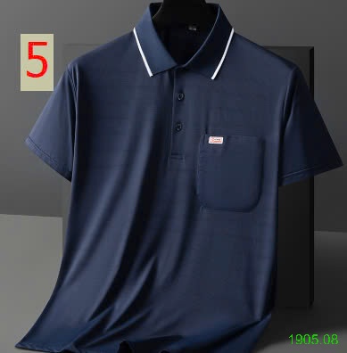 25HA1905.08 - ÁO POLO LỤA BĂNG NAM