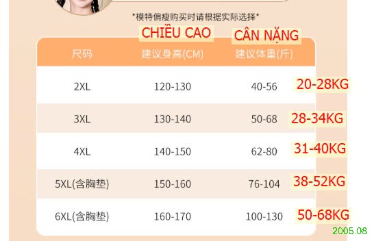 25HA2005.08 - BỘ BƠI LIỀN THÂN CỘC TAY BÉ GÁI HÃNG YUKE