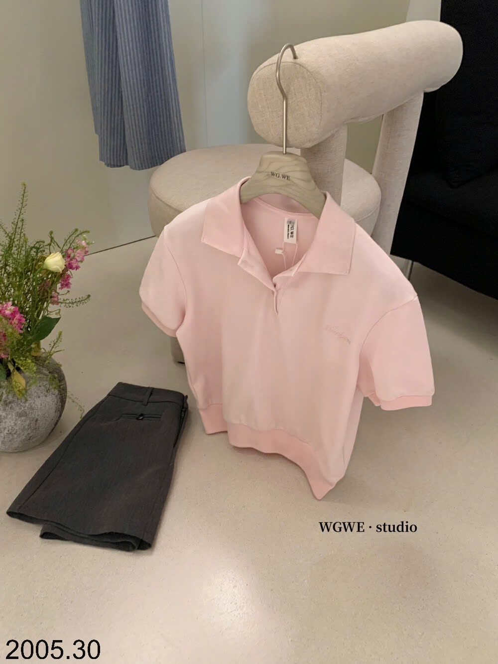 25HA2005.30 - ÁO POLO WGWE NGẮN TAY